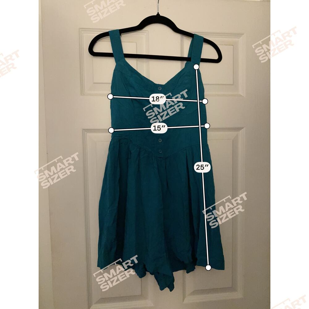 Teal Romper By Wild Fable Size Medium - Picture 3 of 6